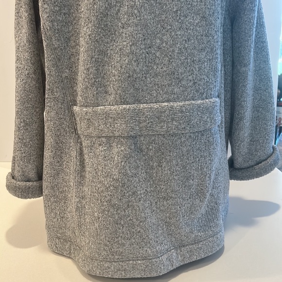 T by Talbots tailored jacket with a soft sweatshirt lining - Picture 4 of 6